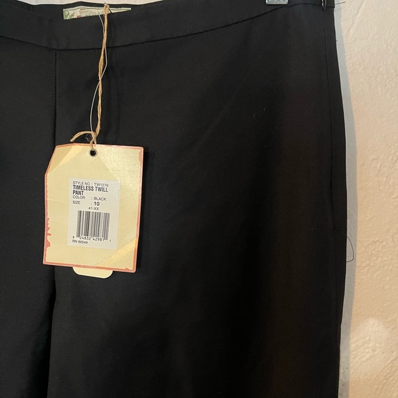 TOMMY BAHAMA SILK BLACK TIMELESS TWILL PANTS - Picture 3 of 5